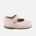 Cute Pale First Steps Scalloped Mary Janes | Eli 1957