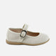 Elibasic Natural Linen Mary Janes