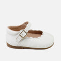 Cute Beige Wave Mary Janes First Steps | Eli 1957