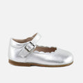 Cute Silver Wave Mary Janes | Eli 1957
