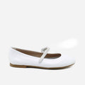Pearl Mary Janes Pearl White Papanatas | Eli 1957