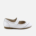 Perforated, Patent Leather Mary Janes | Eli 1957