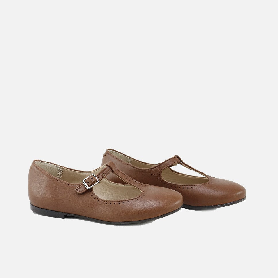 Retro Chestnut Papanatas Mary Janes | Eli 1957