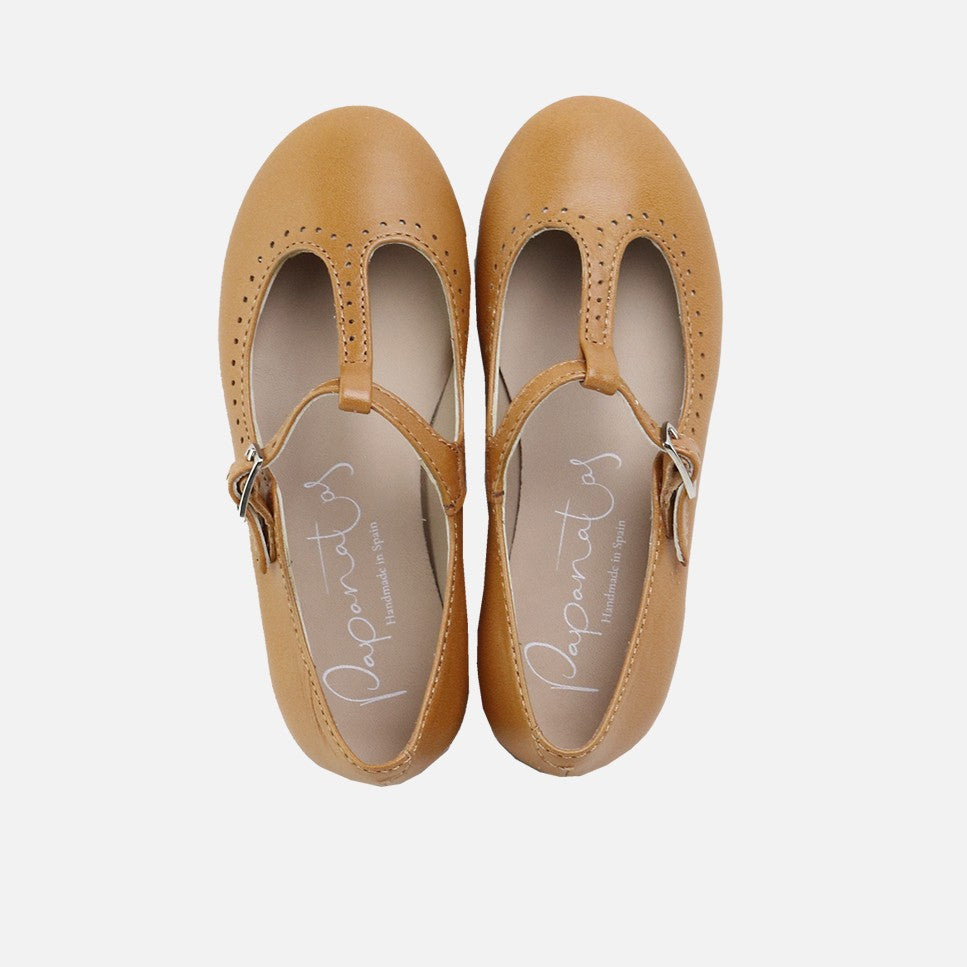 Mary Janes Retro Cognac Papanatas | Eli 1957