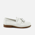 Classic Beige Tassel Loafers | Eli 1957