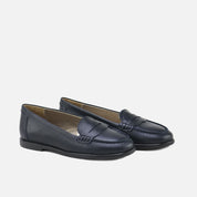 Navy Papanatas School Loafers | Eli 1957