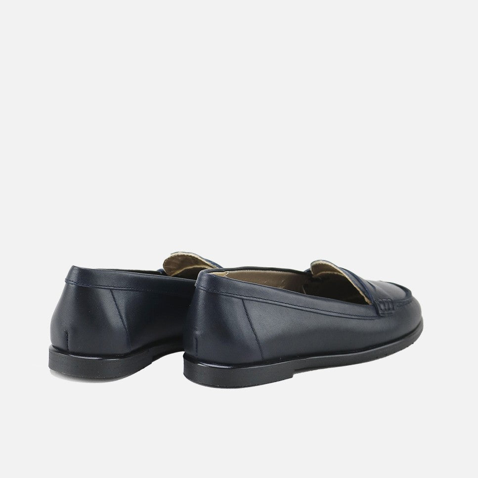 Navy Papanatas School Loafers | Eli 1957