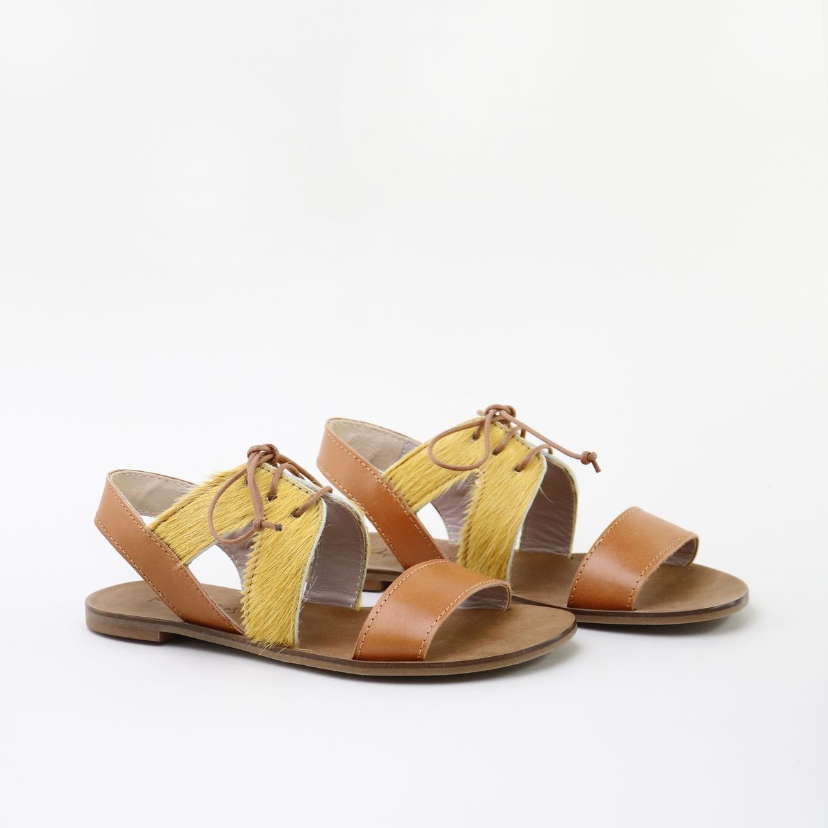 Sandalia Potro Mostaza Mum&daughter | Eli 1957 - Eli 1957 | Shoes from Spain