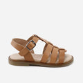 Papanatas 3-Strap Leather Gel Sandals | Eli 1957
