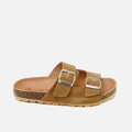 Bio Sandals Buckles Split Leather Elibasic | Eli 1957