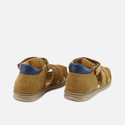 Tibus Eli Suede Leather Crab Sandals | Eli 1957