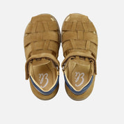Tibus Eli Suede Leather Crab Sandals | Eli 1957