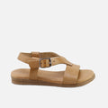 Tan Vaqueta Gel Sandals | Eli 1957