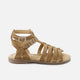 Tania Papanatas Suede Leather Gladiator Sandals | Eli 1957