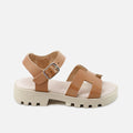 H Leather Sandals Gel Platform Papanatas | Eli 1957