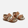 Cute Leather Buckle Sandals | Eli 1957