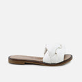 Kenda Braided Sandals White | Eli 1957