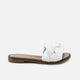 Kenda Braided Sandals White | Eli 1957