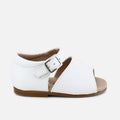 Cute White Napa Sandals | Eli 1957