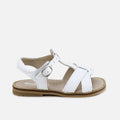 Cute White Napa Sandals