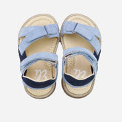 Sandalias Piezas Serraje Jeans Tibus Eli | Eli 1957