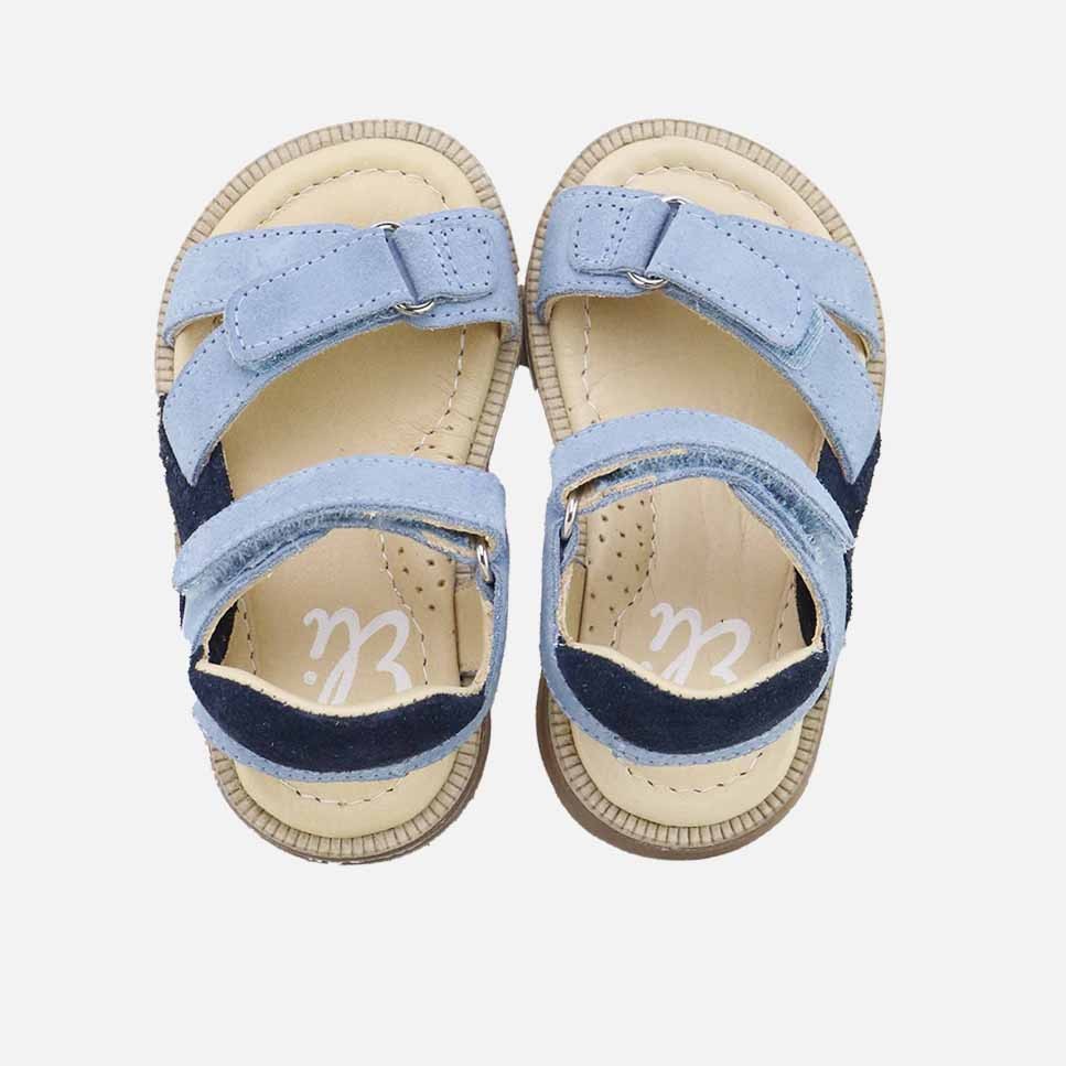 Sandalias Piezas Serraje Jeans Tibus Eli | Eli 1957