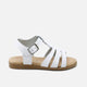 Seamless White Gel Papanatas Sandals | Eli 1957