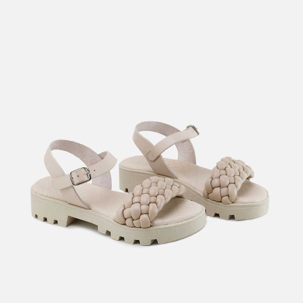 Papanatas Skin Gel Braid Sandals | Eli 1957