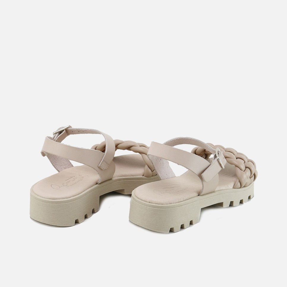 Papanatas Skin Gel Braid Sandals | Eli 1957