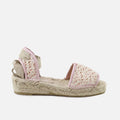 Pink Jute Sandals | Eli 1957