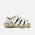 Papanatas White Jute Sandals | Eli 1957