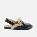 Black Groseto Slipper Papanatas | Eli 1957