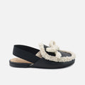Slipper with a lambskin bow | Eli 1957