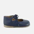 Cute First Steps Navy Heart Shoe | Eli 1957