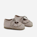 Cute First Steps Dune Suede Fringe Shoes | Eli 1957