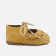 Cute Mustard Fringed First Steps Shoes | Eli 1957