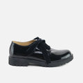 SCARPE SCUOLA BLUCHER TANKEE IN VERNICE NERA