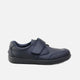 Elibasic Navy Washable School Blucher Shoes
