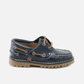 Navy Lace-Up Boat Shoes | Eli 1957