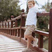 Blucher Sport Serraje Beige Elibasic | Eli 1957