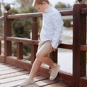 Blucher Sport Serraje Beige Elibasic | Eli 1957