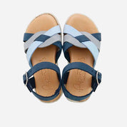 Papanatas multicolored strappy leather sandals | Eli 1957