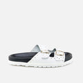 White Studded Bio Sandals Papanatas | Eli 1957