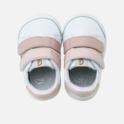 White and pink EliSoft star sneakers | Eli 1957