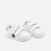 White EliSoft Star Sports Shoe | Eli 1957