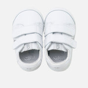 White and silver star EliSoft sports shoes | Eli 1957