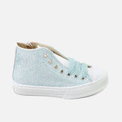 Light blue bloom canvas boot | Eli 1957