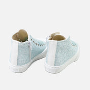 Light blue bloom canvas boot | Eli 1957