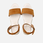 Jute Cognac Papanatas Wedges | Eli 1957