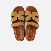 Papanatas Bio Velour Leather Sandals | Eli 1957